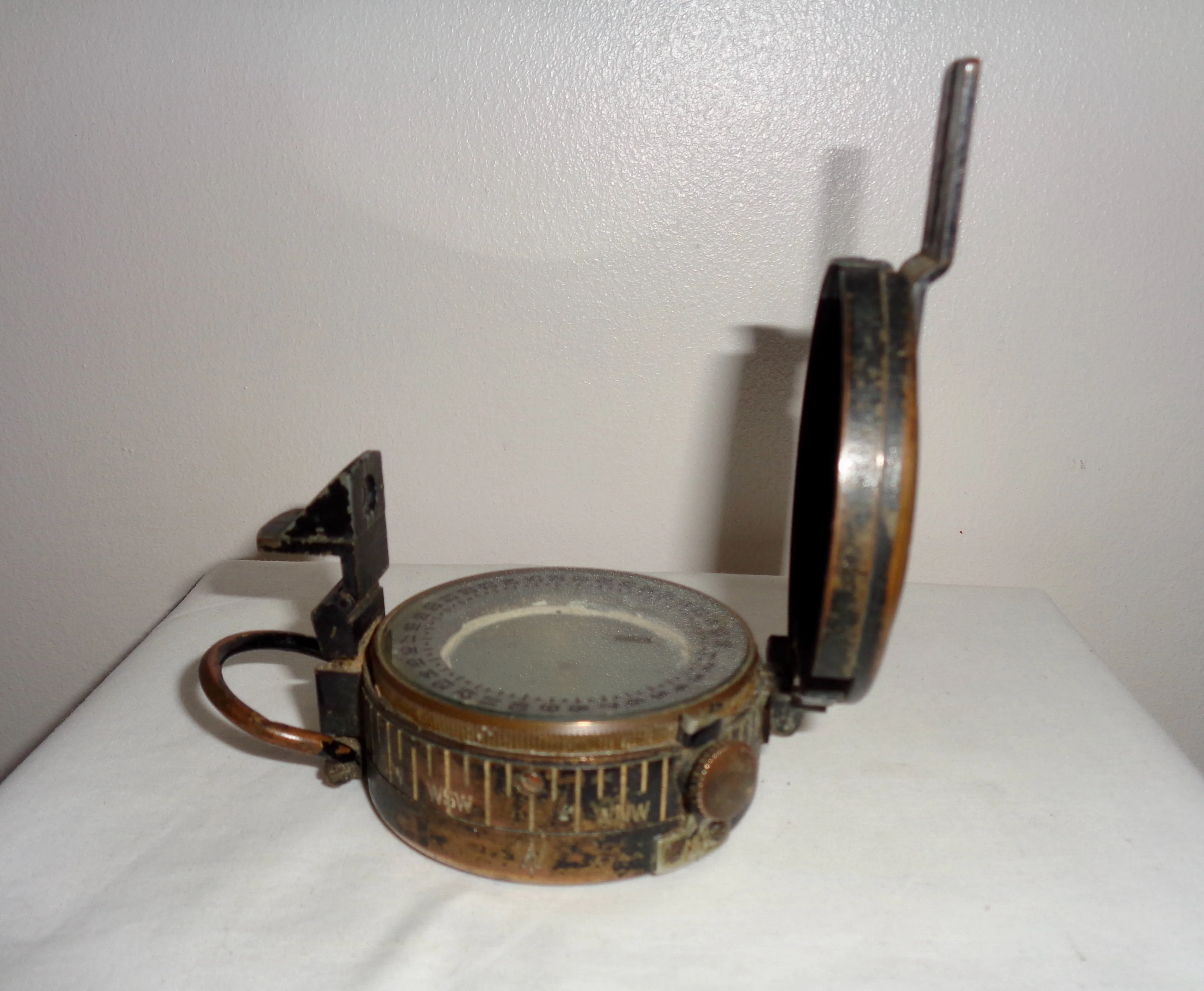1941 WW2 TG & Co Mk III Officers Prismatic Military Marching Compass