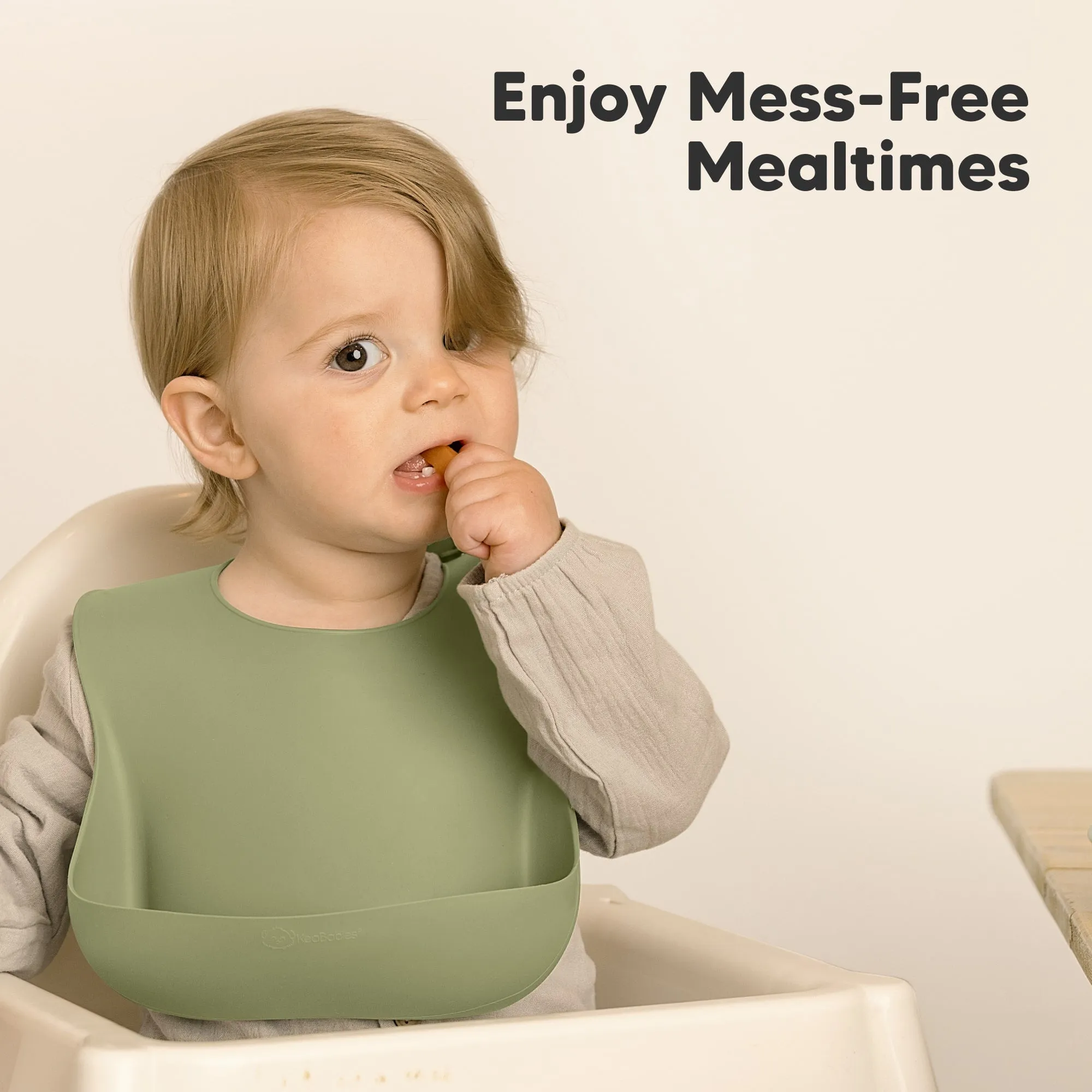 2-Pack Prep Silicone Bibs (Harvest)