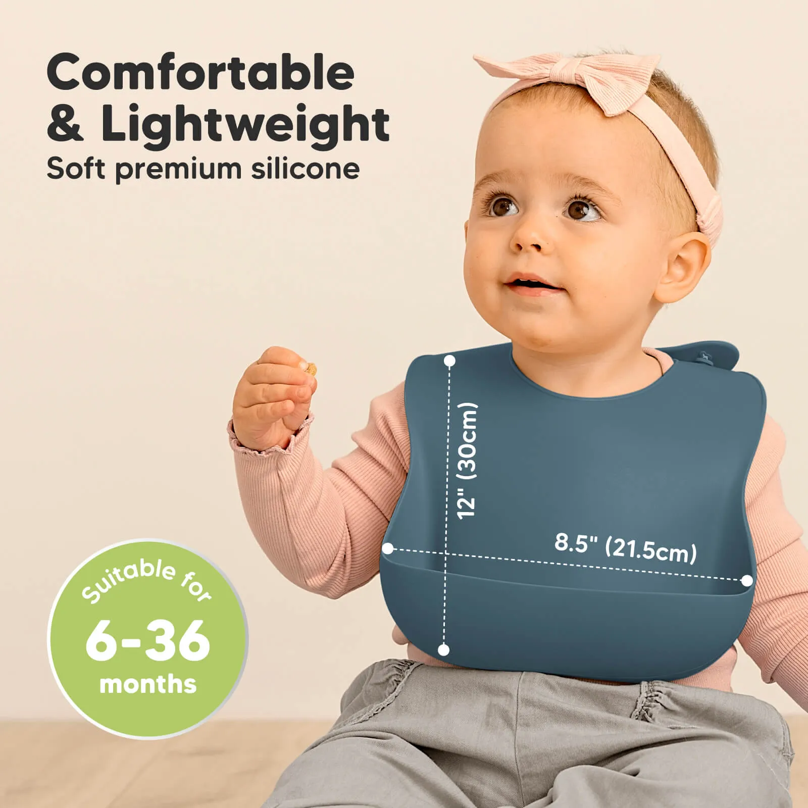 2-Pack Prep Silicone Bibs (Valiant)