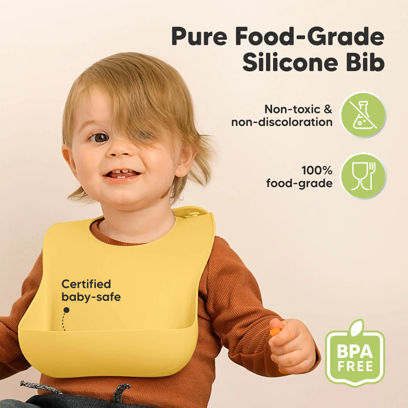 2-Pack Prep Silicone Bibs (Valiant)