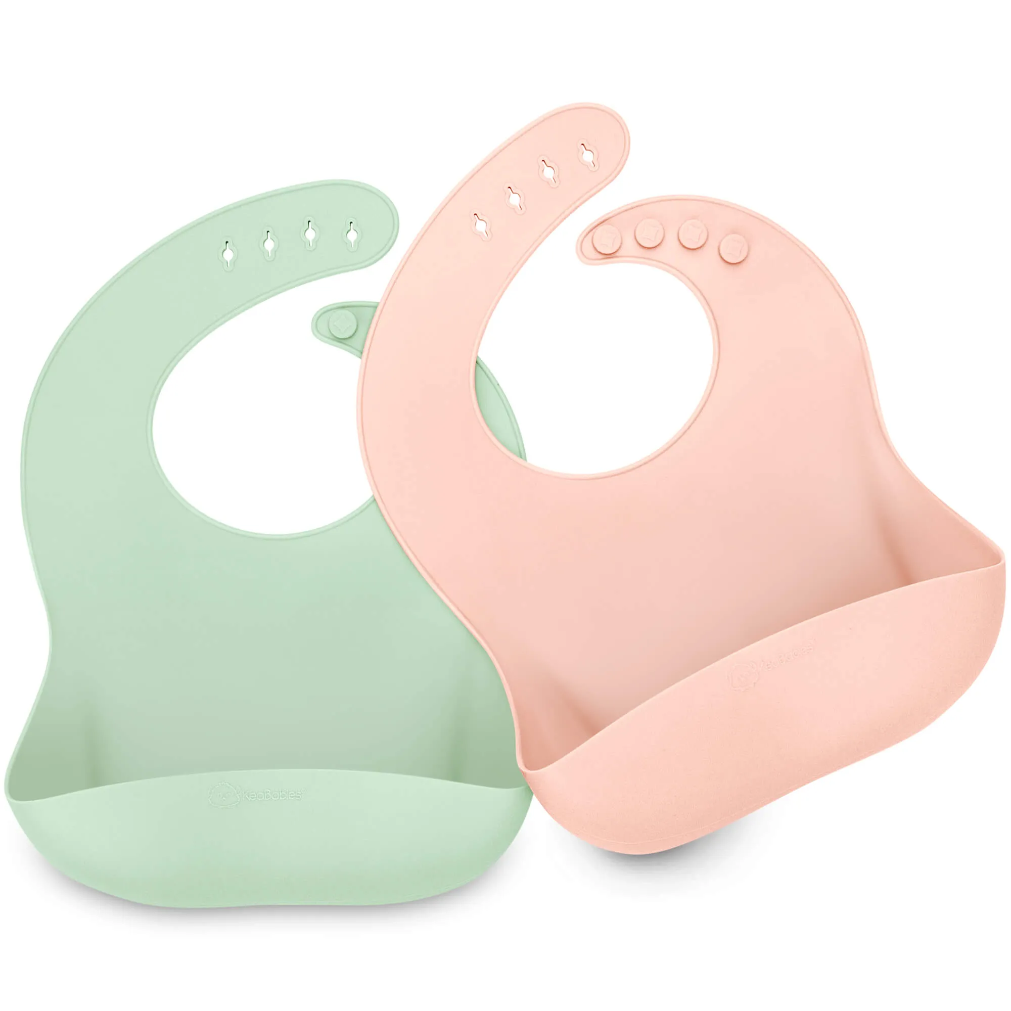 2-Pack Prep Silicone Bibs