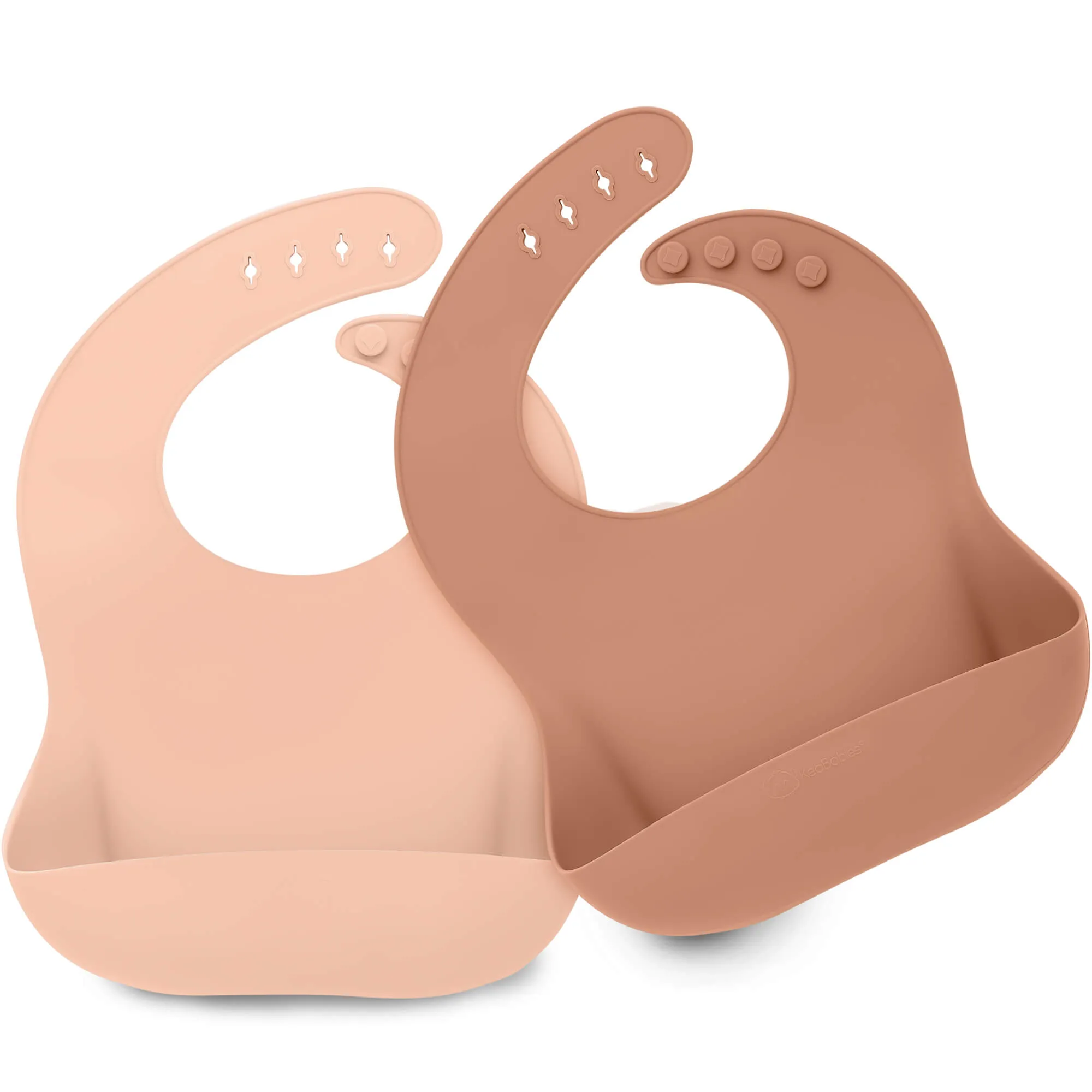 2-Pack Prep Silicone Bibs