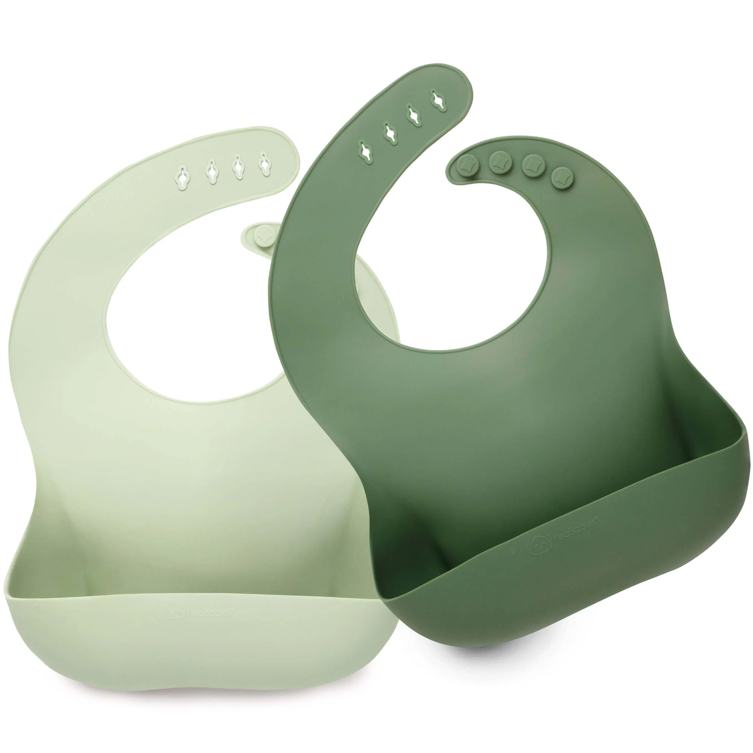 2-Pack Prep Silicone Bibs