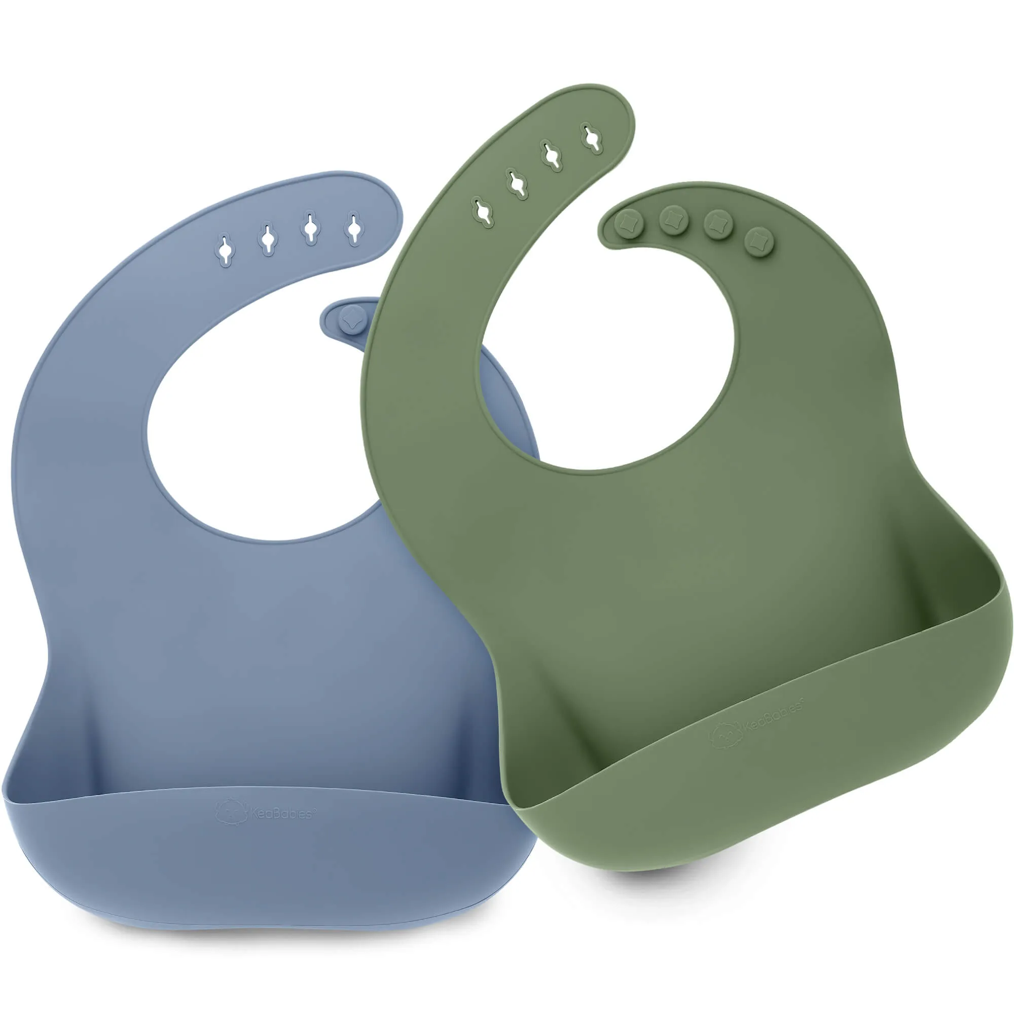2-Pack Prep Silicone Bibs