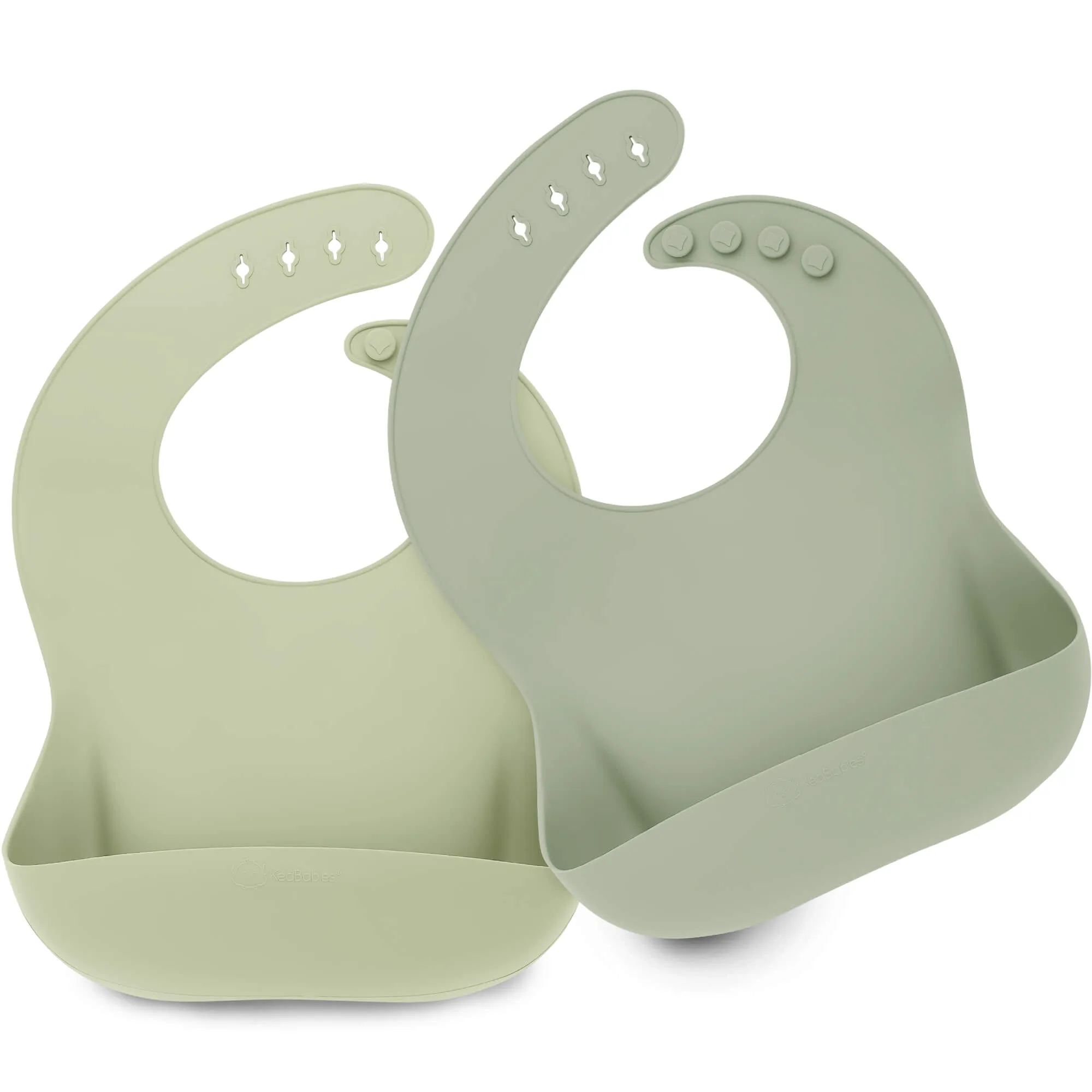 2-Pack Prep Silicone Bibs