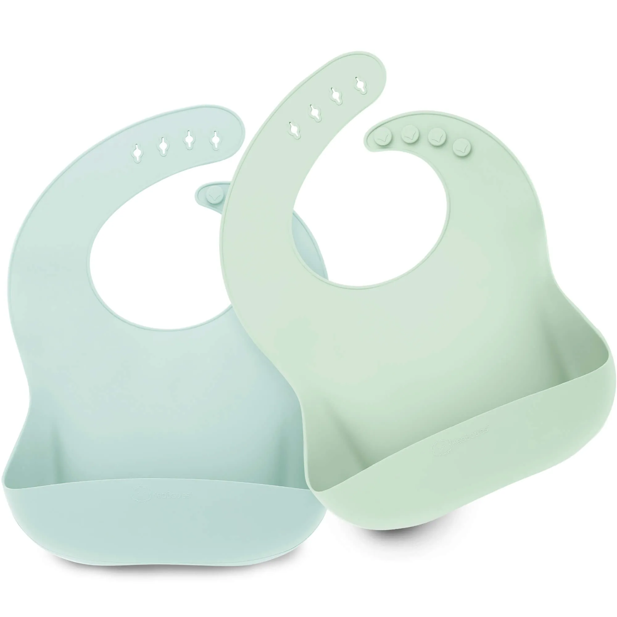 2-Pack Prep Silicone Bibs