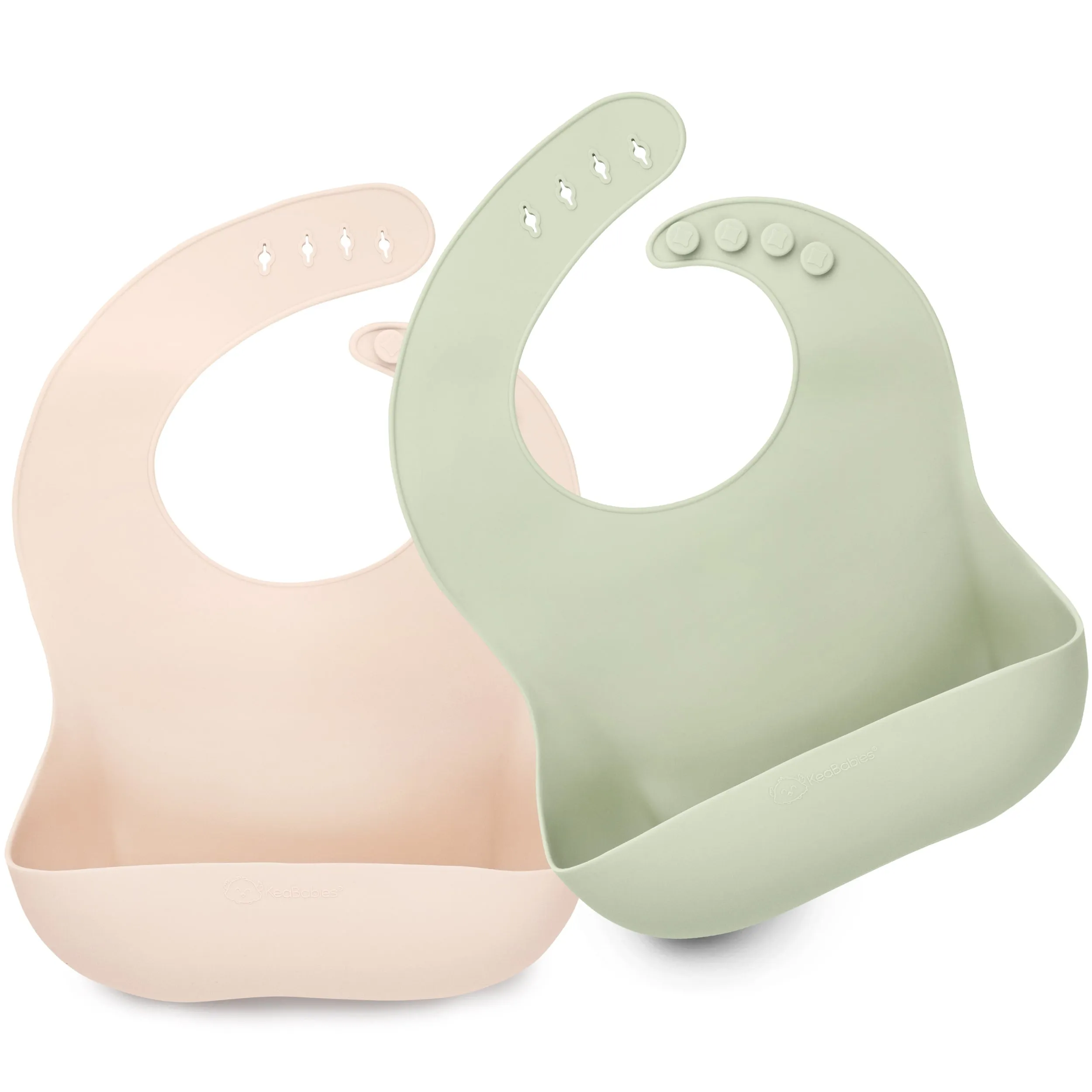 2-Pack Prep Silicone Bibs