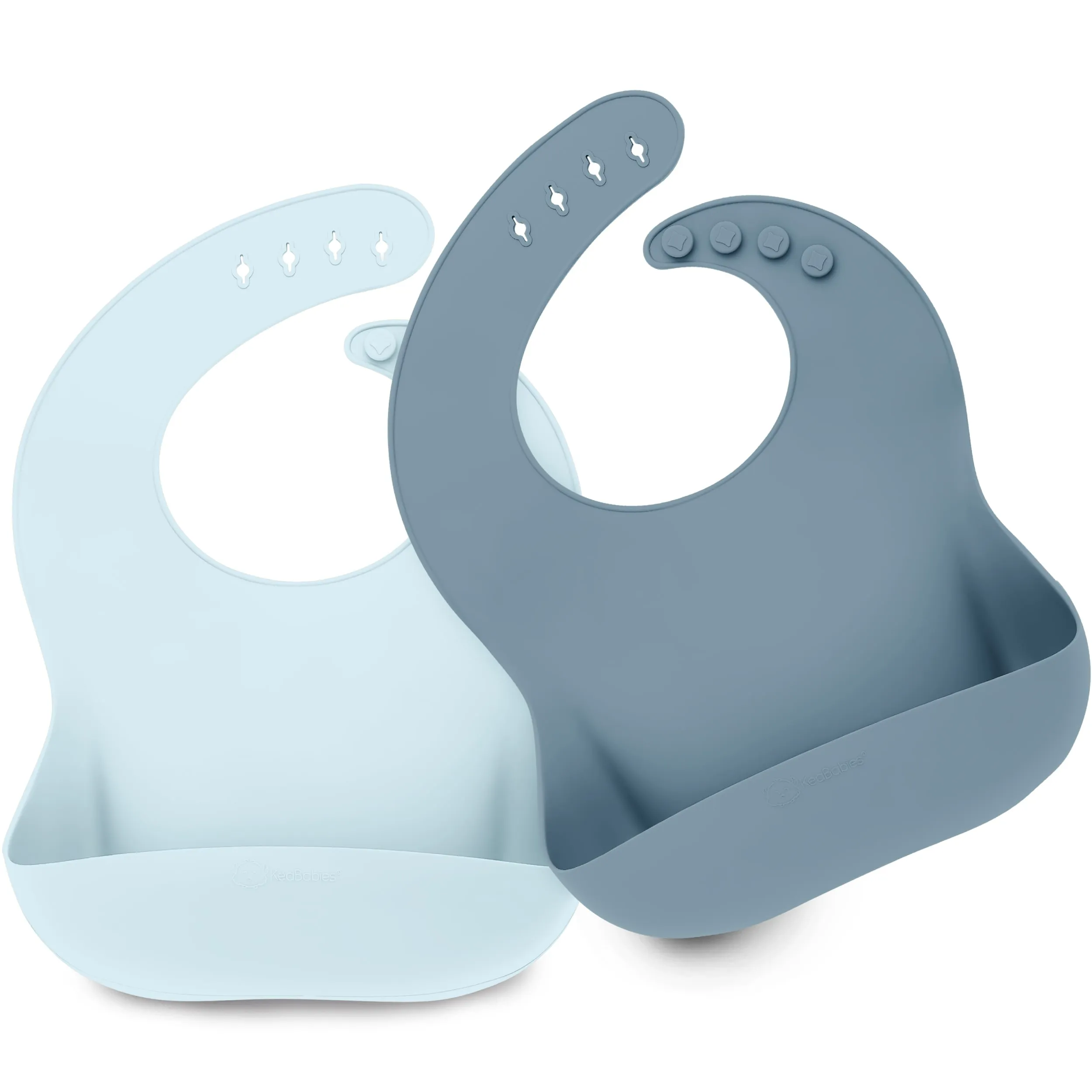 2-Pack Prep Silicone Bibs