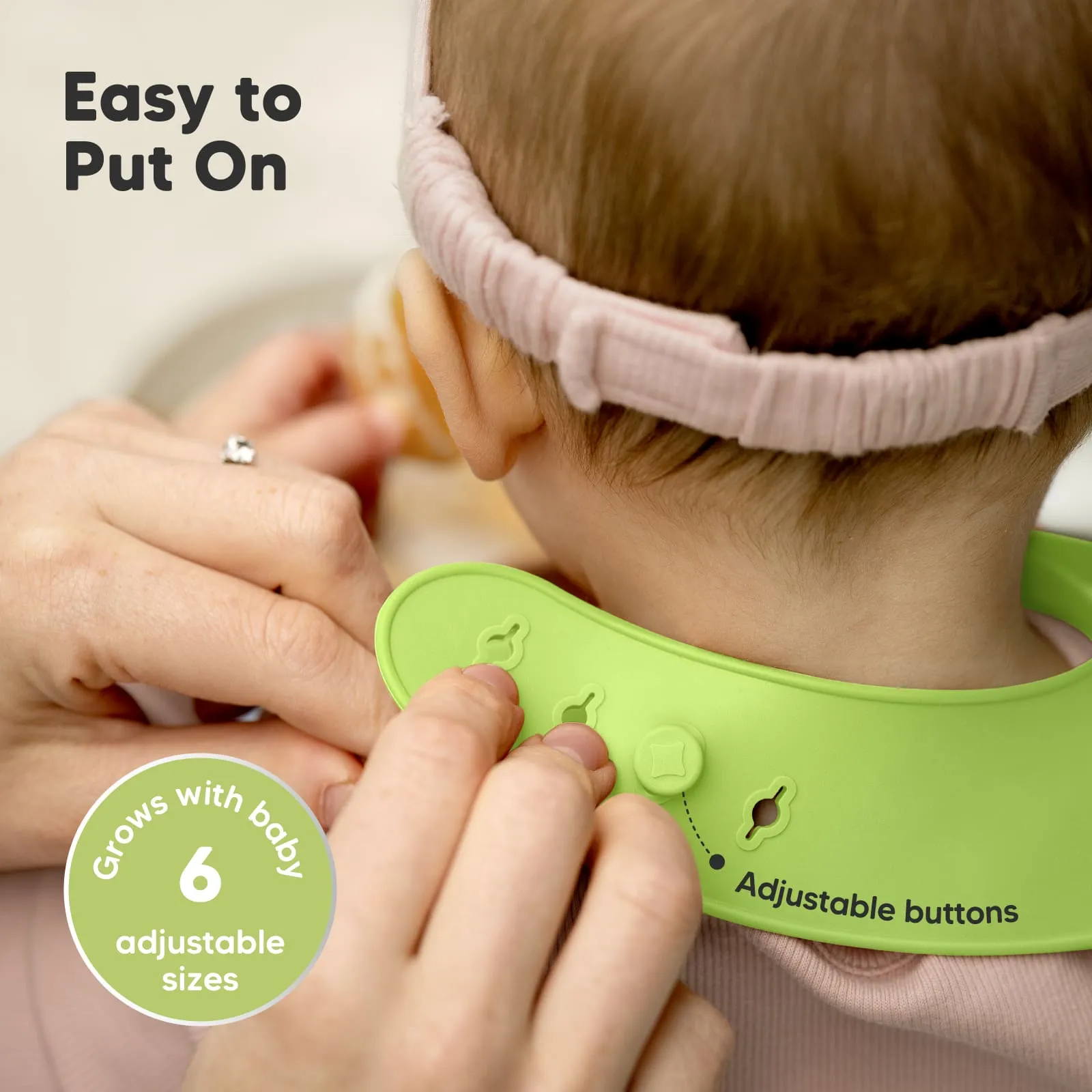 2-Pack Prep Silicone Bibs