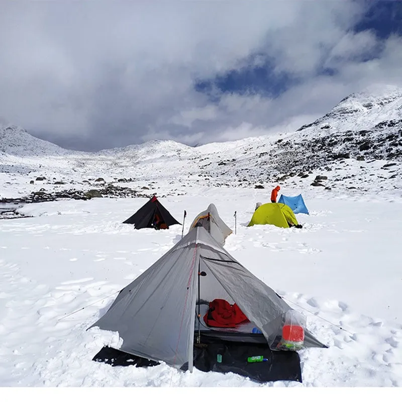 3F UL GEAR LanShan 1 Pro 1 Person  Outdoor Ultralight Camping Tent 3 Season Professional 20D Nylon