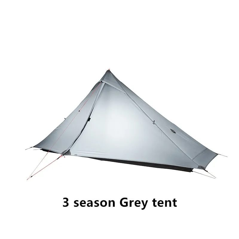 3F UL GEAR LanShan 1 Pro 1 Person  Outdoor Ultralight Camping Tent 3 Season Professional 20D Nylon