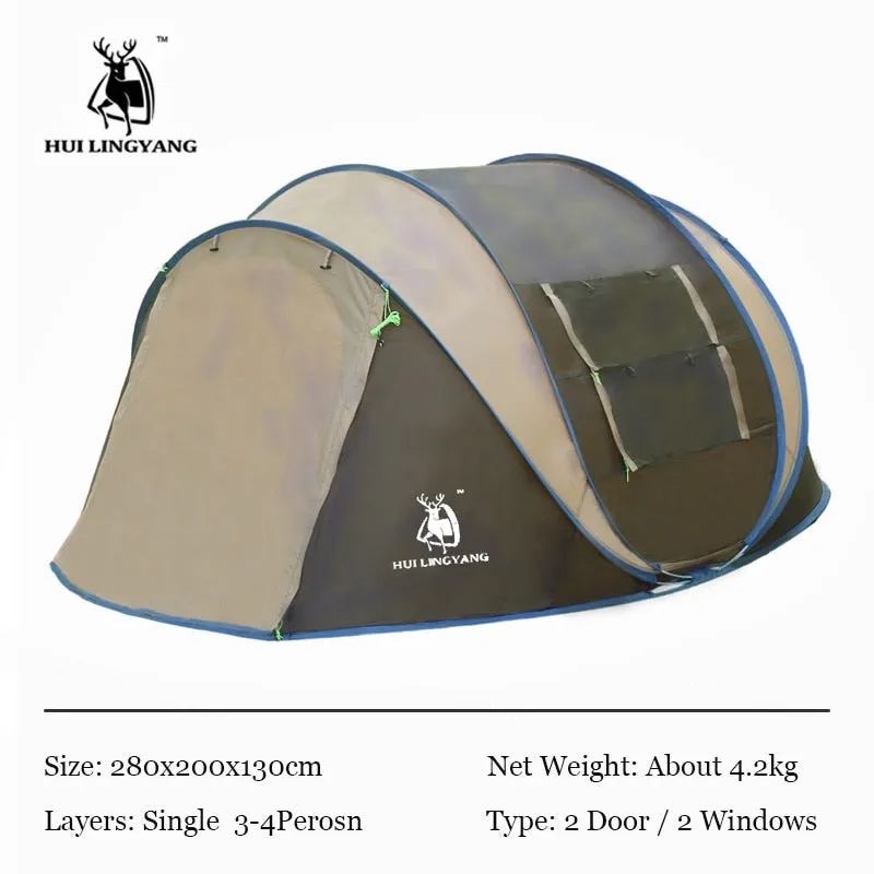 4-6 Person High-Quality Camping Tent