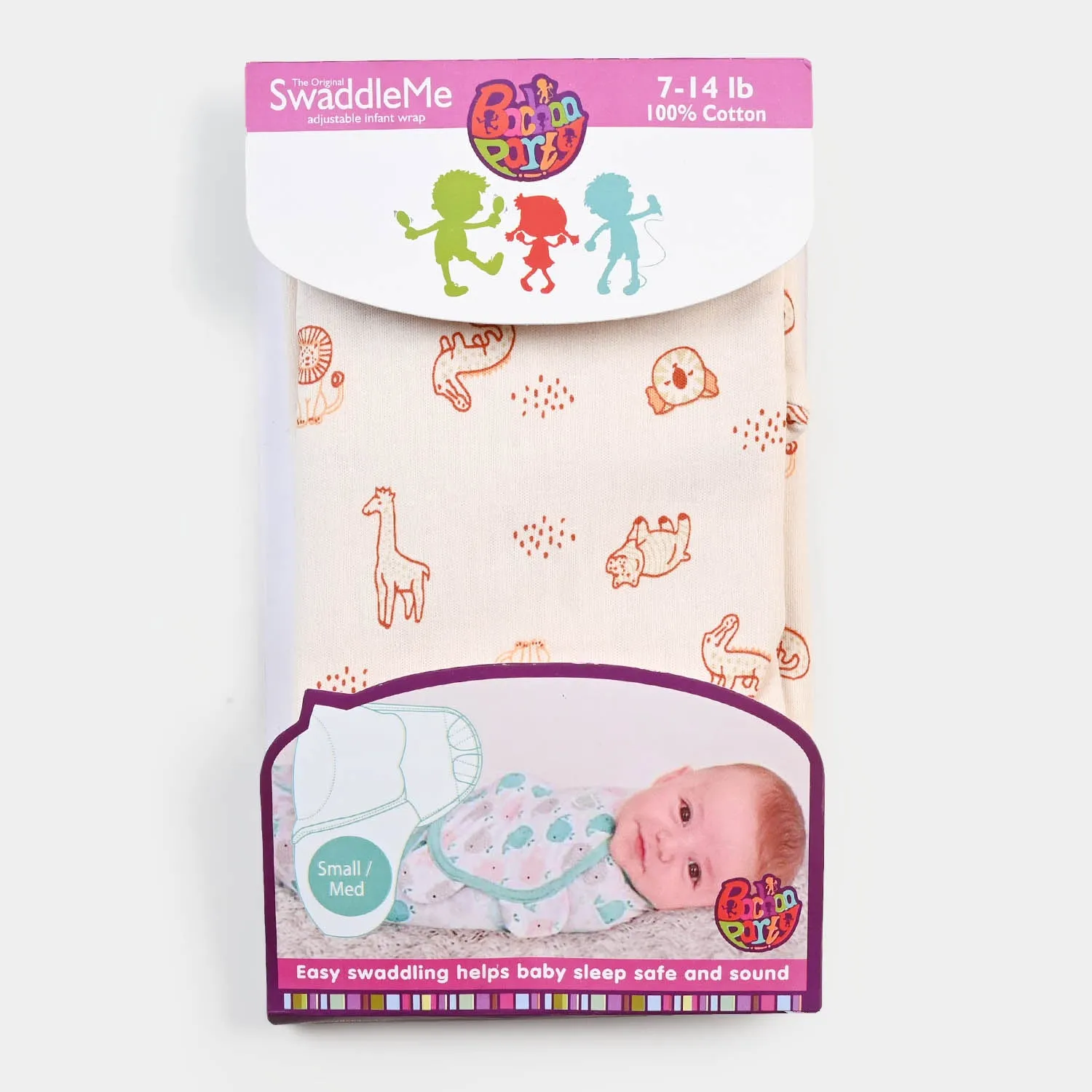 Baby Swaddle Safari - Beige
