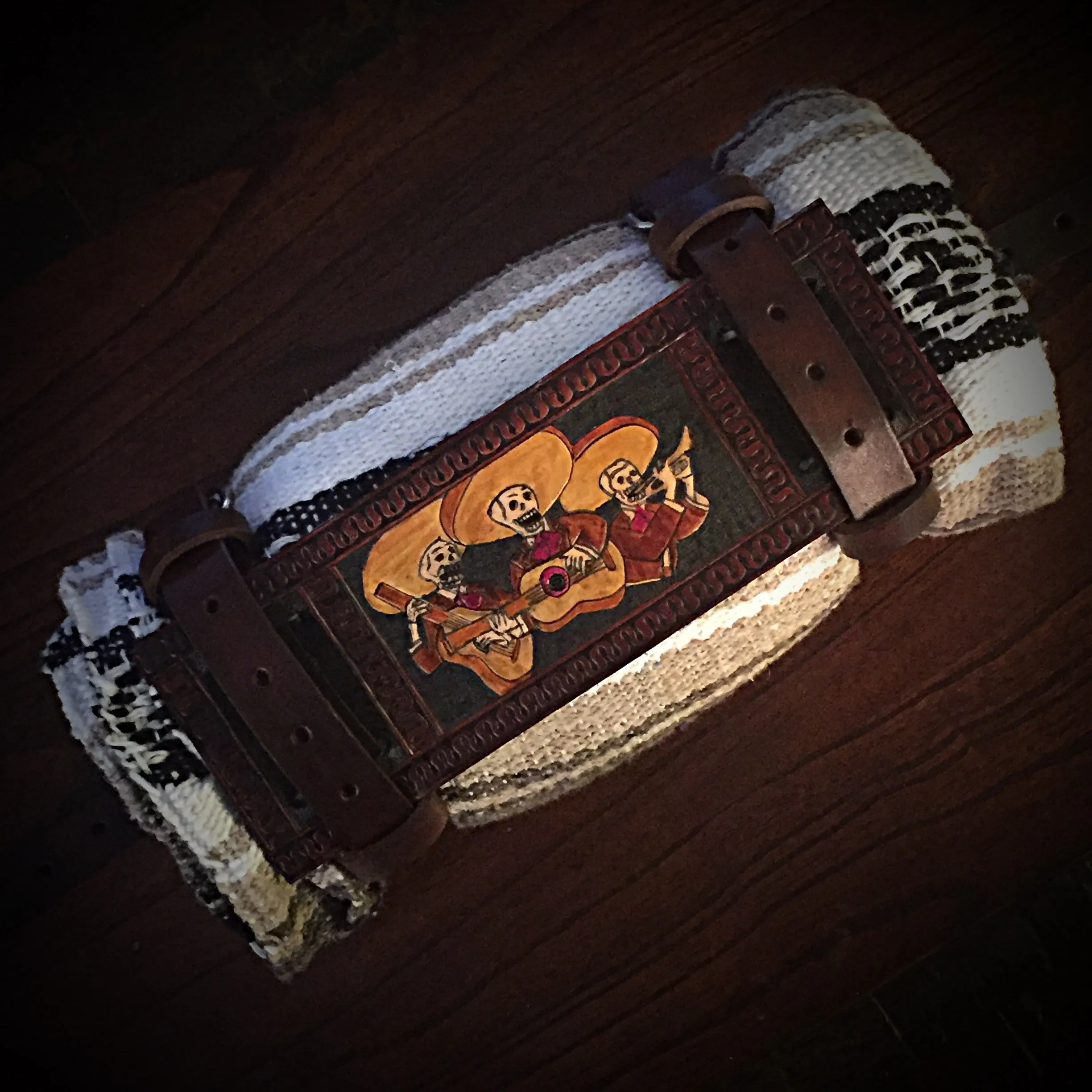 Bedroll for Motorcycles - Custom Art, Brown