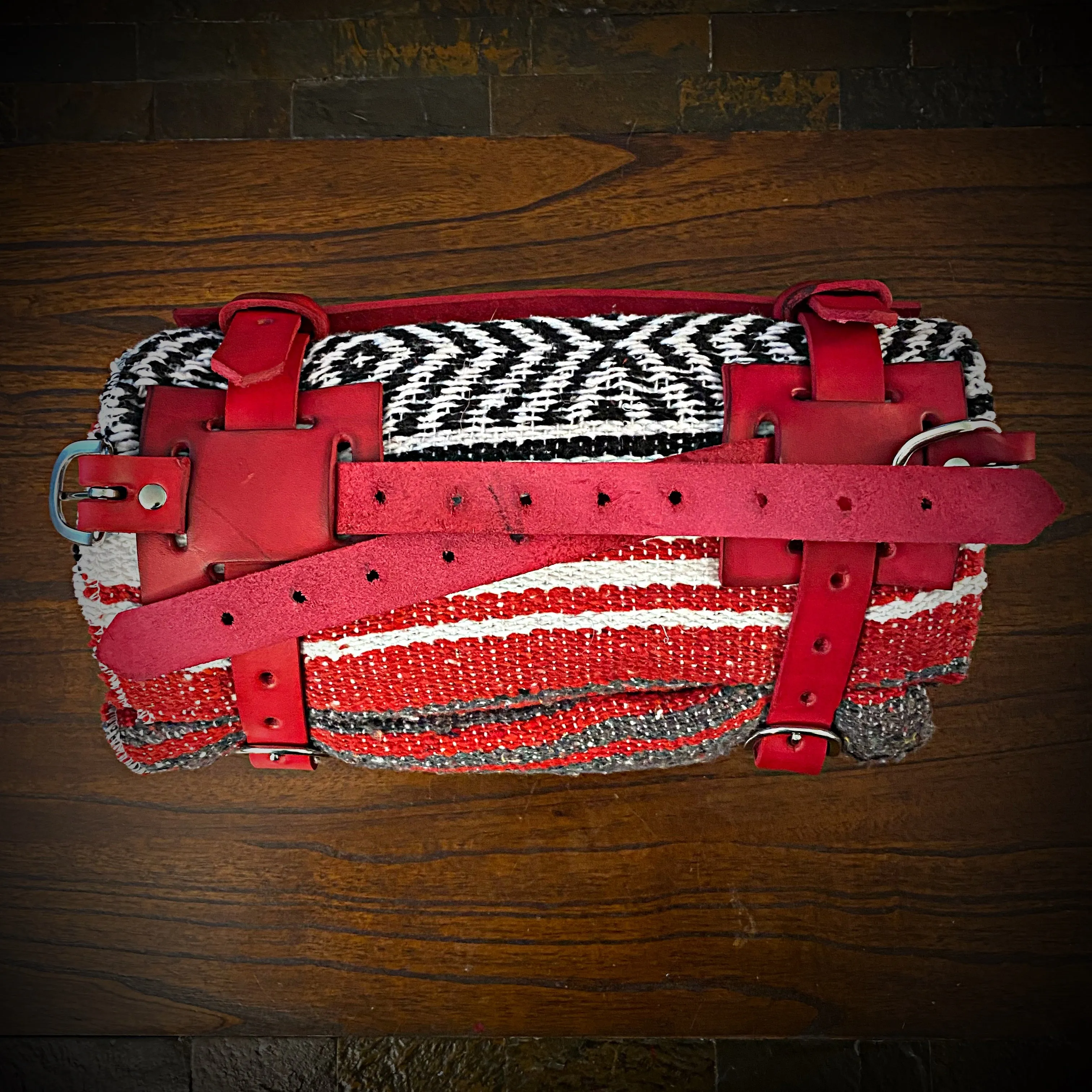 Bedroll for Motorcycles - Generation 2 Custom Art, Red