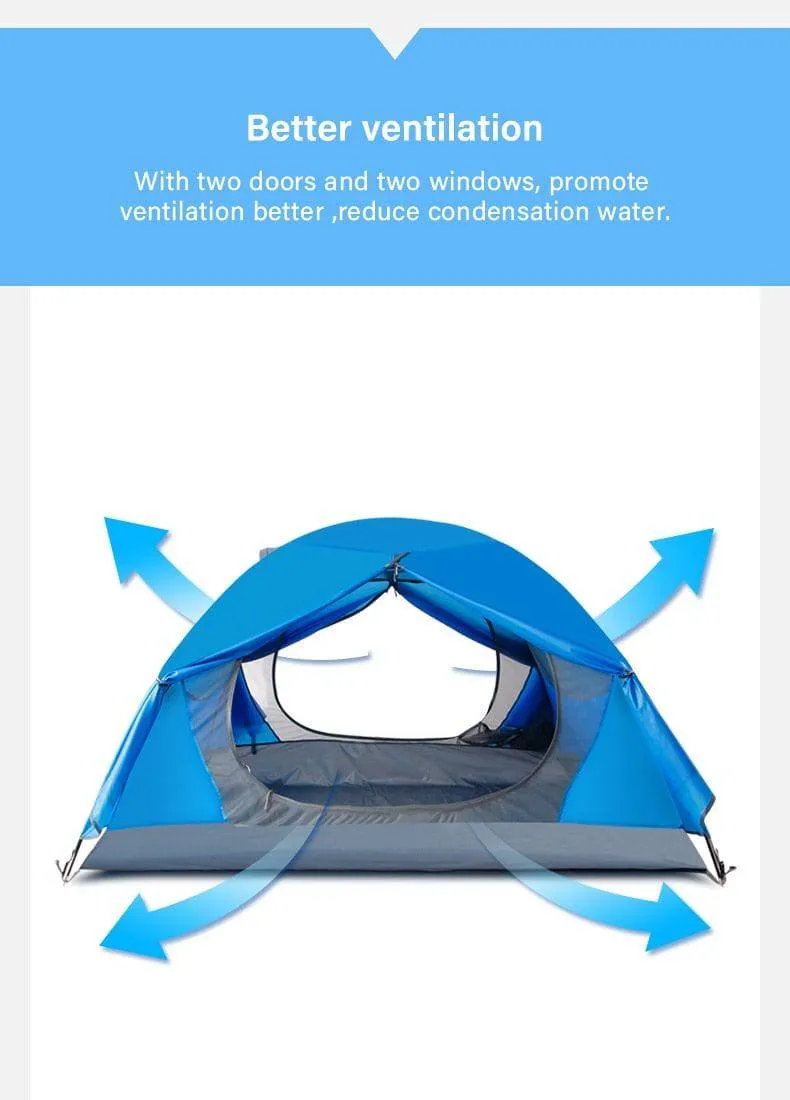 Bicycle Bike Packing Tent BSWOLF 2-Person Lightweight