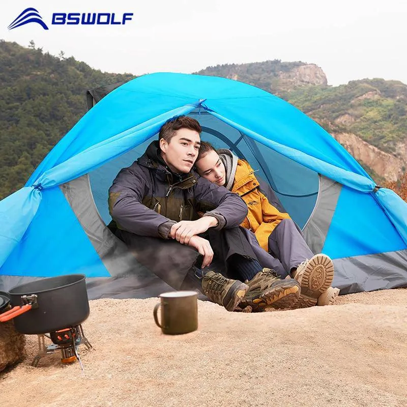 Bicycle Bike Packing Tent BSWOLF 2-Person Lightweight