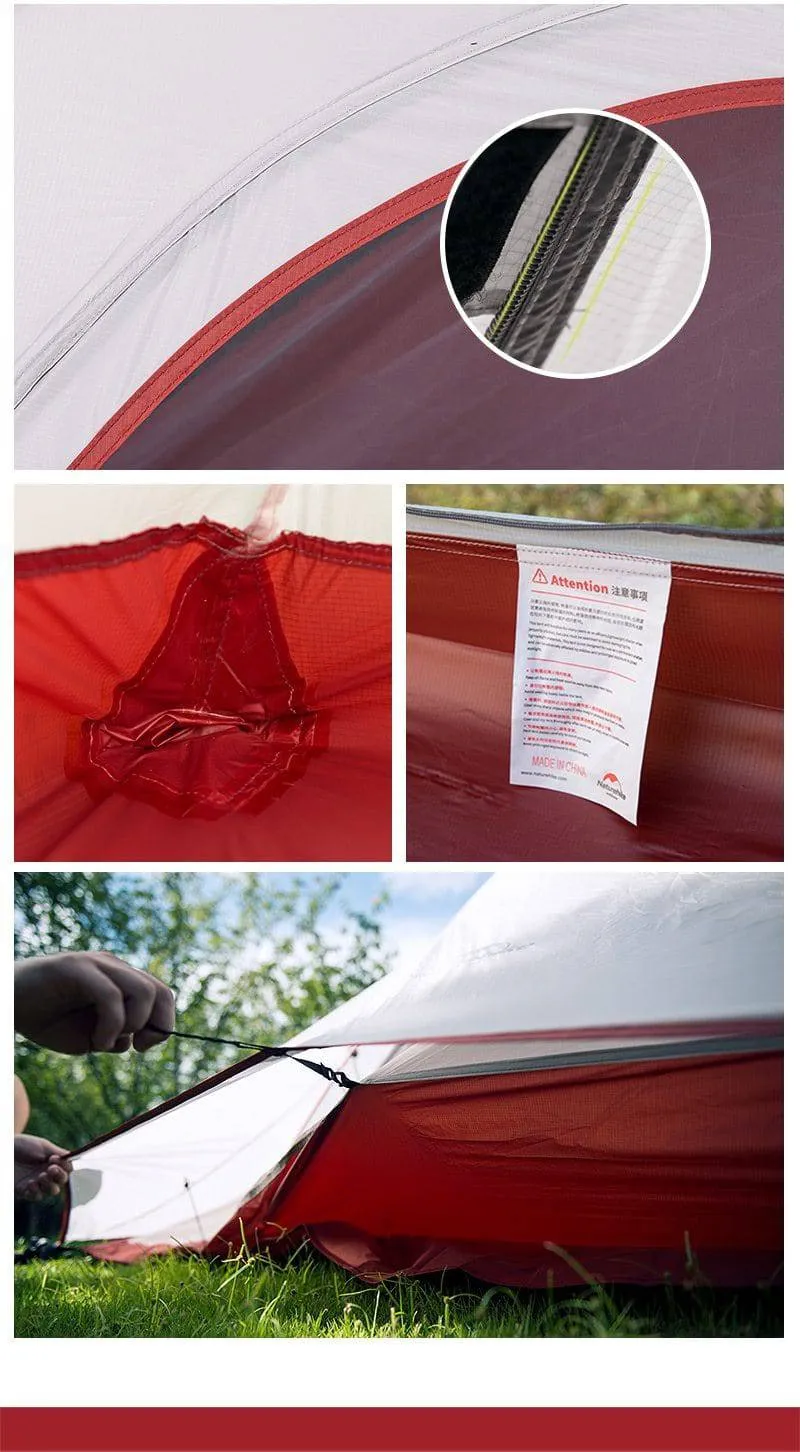 Bicycle Bike Packing Tents Naturehike Cloud Up Camping Tent 1-2-3 person Backpacking Tent