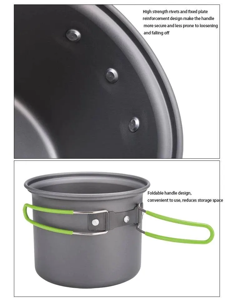 BRS-T15A Outdoor Windproof Gas Carrying Stove Picnic Stove Cooking Set Camping Stove Gas Picnic Equipment