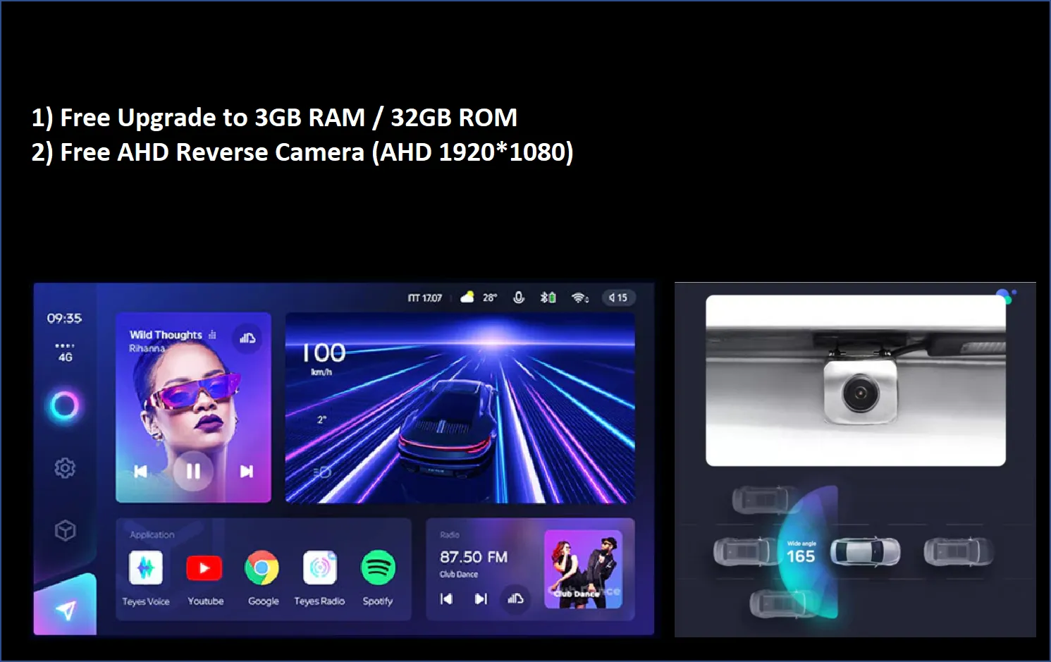 Car Dealz Elite 4G Data Model 10.2" Android 12.0 For Jeep Wrangler 4 JL 2018-2019 In Dash Plus OEM Fascia