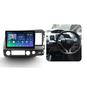 Car Dealz Premium Advanced 4G Data Model 10.2" Android 12.0 For Honda Civic 8 FK FN FD 2005 - 2012