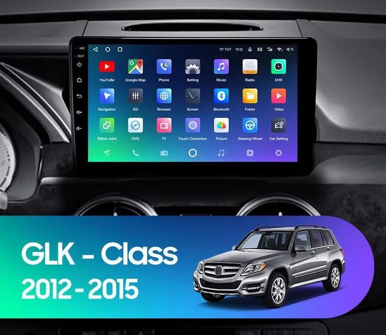 Car Dealz Premium Advanced 4G Data Model 10.2" Android 12.0 For Mercedes Benz GLK - Class X204 2012 - 2015