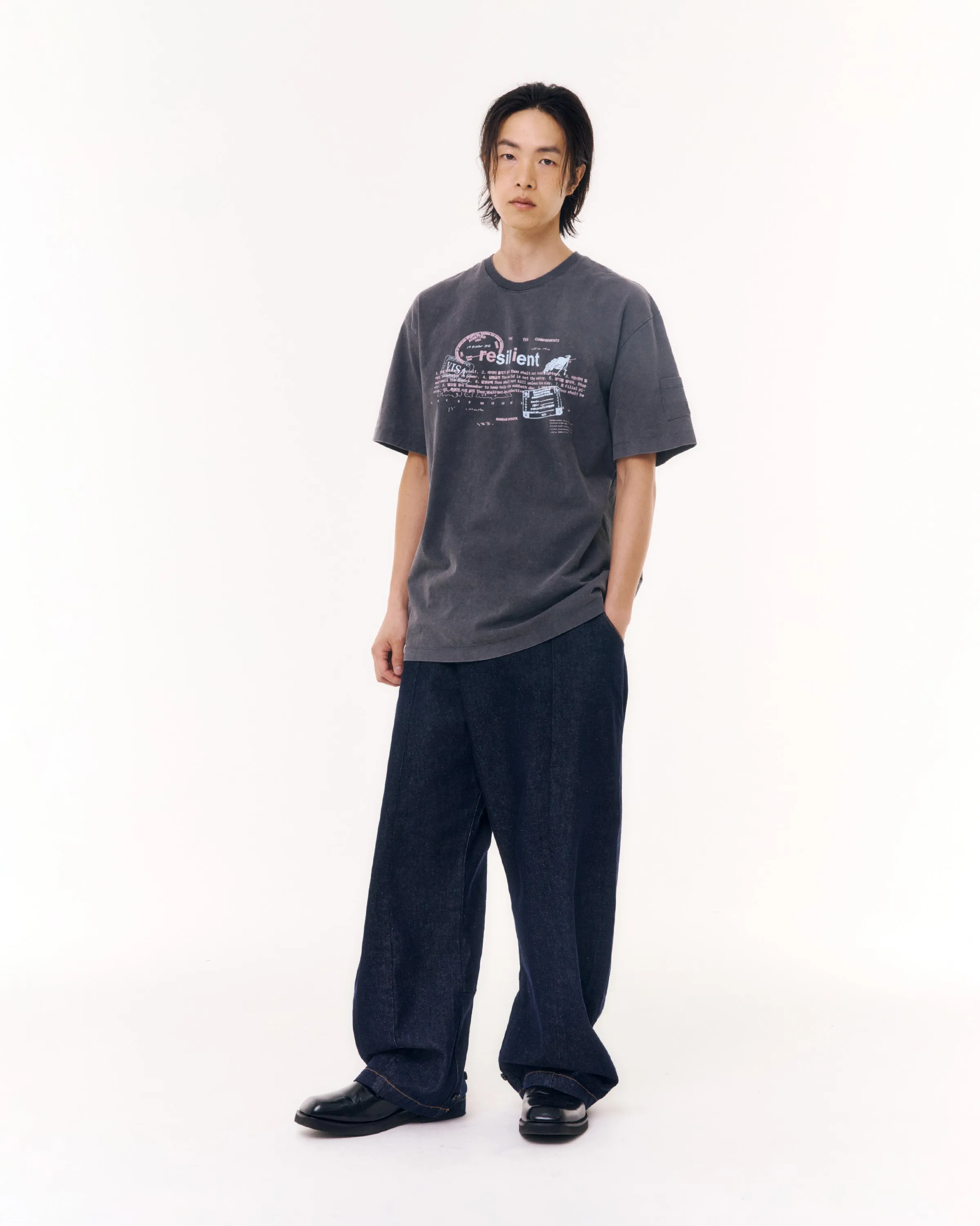 CHARCOAL RESILIENT T-SHIRT