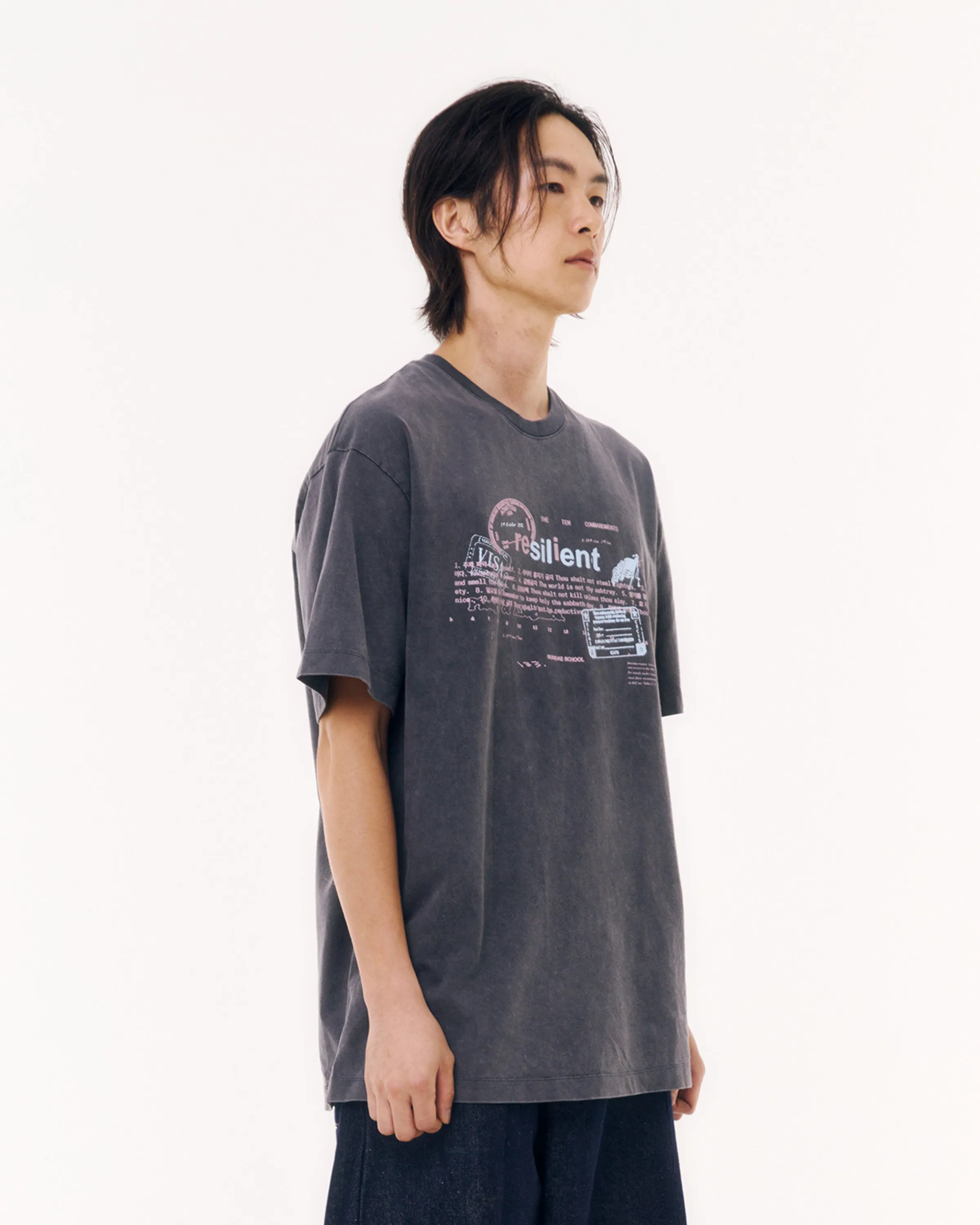 CHARCOAL RESILIENT T-SHIRT
