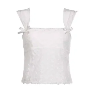 Coquette Aesthetic Lace Top