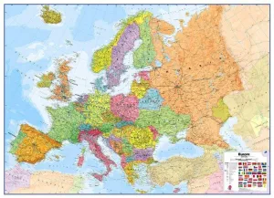 Europe Wall Map (Revised) by Maps International