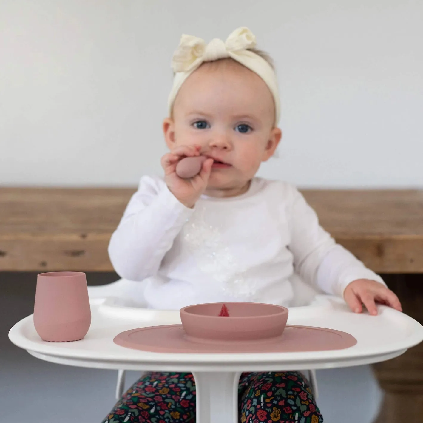 ezpz - First Foods Set (Blush)