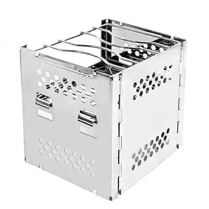 Firewood mini barbecue stove