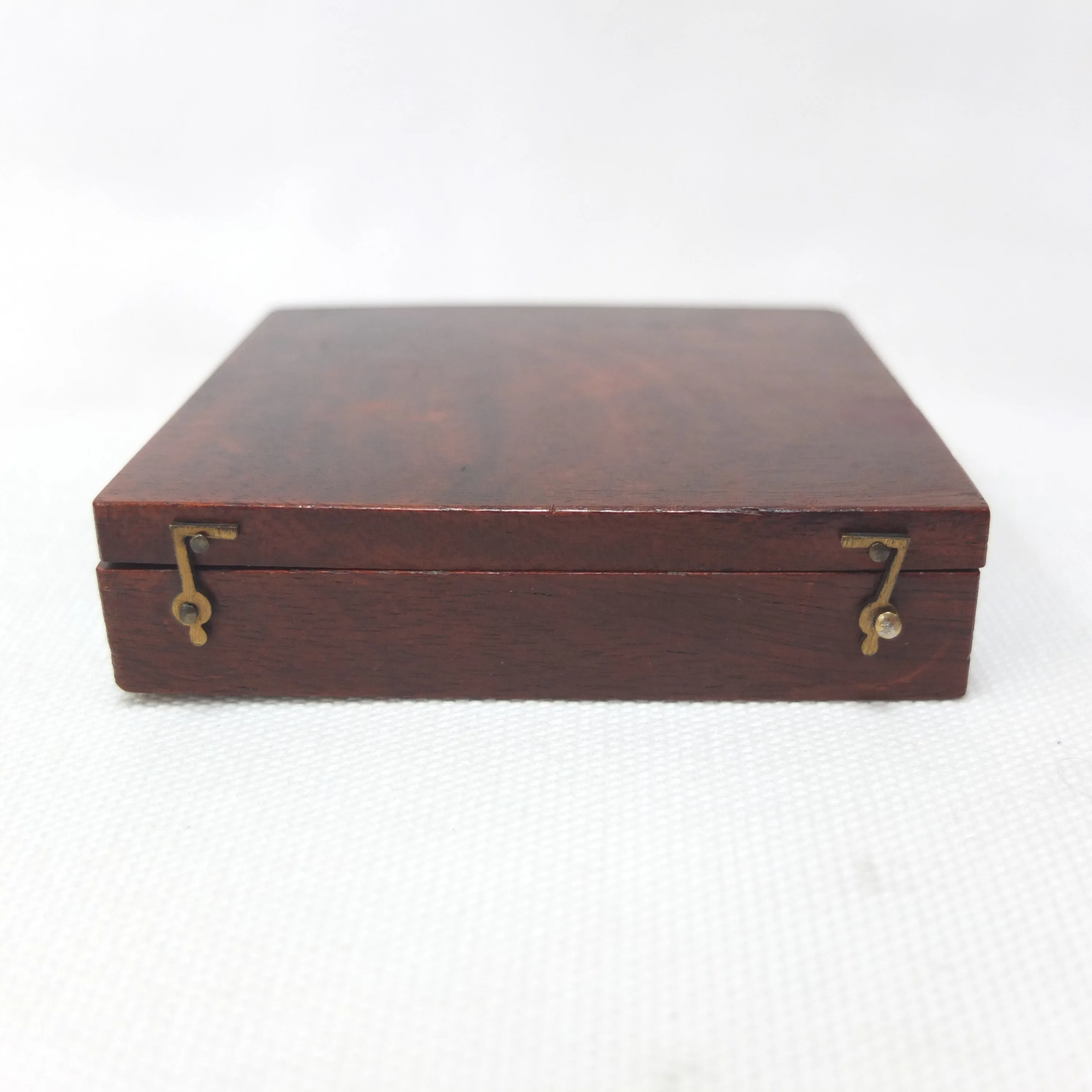 Francis Barker Wooden Pocket Compass c.1850