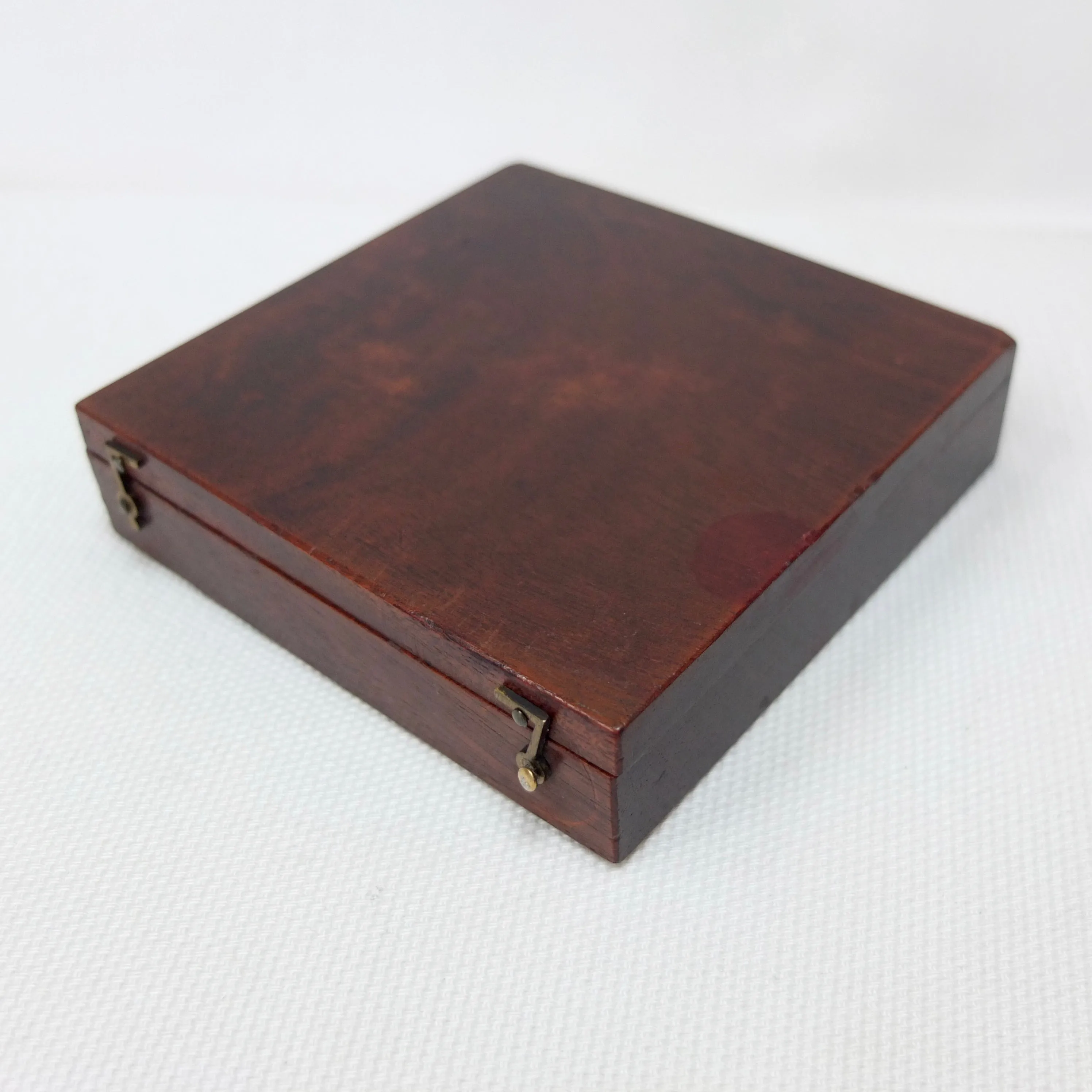 Francis Barker Wooden Pocket Compass c.1850
