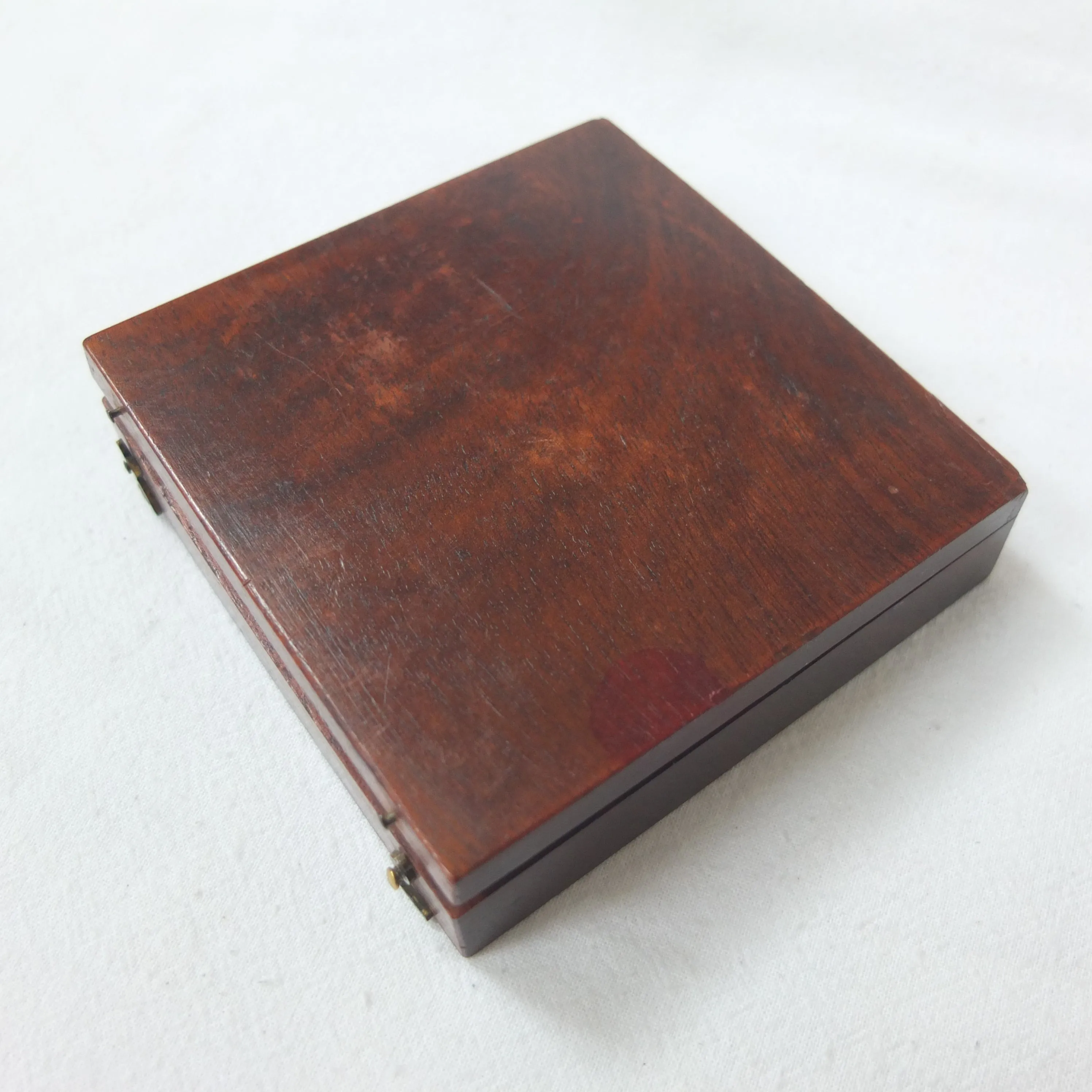 Francis Barker Wooden Pocket Compass c.1850