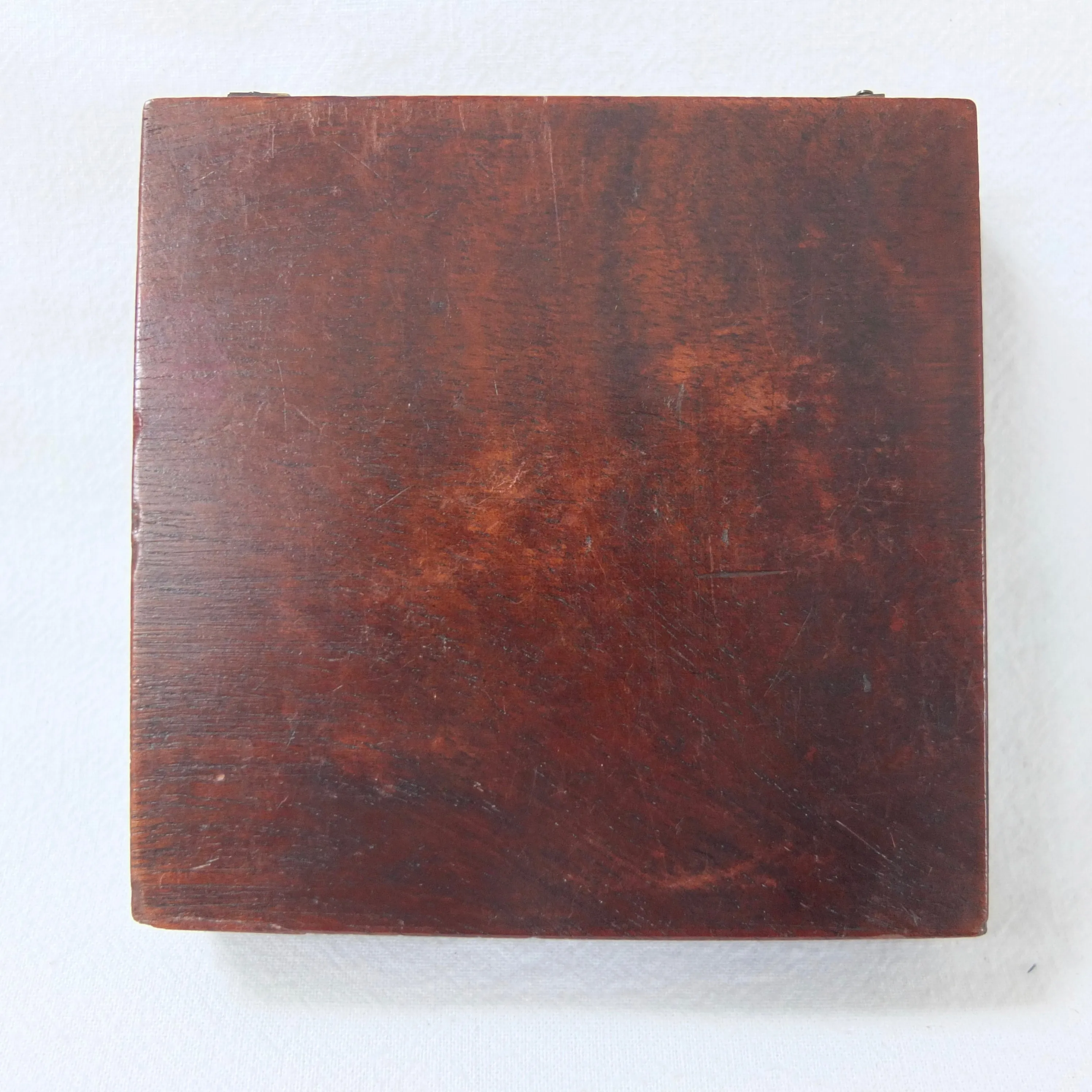 Francis Barker Wooden Pocket Compass c.1850
