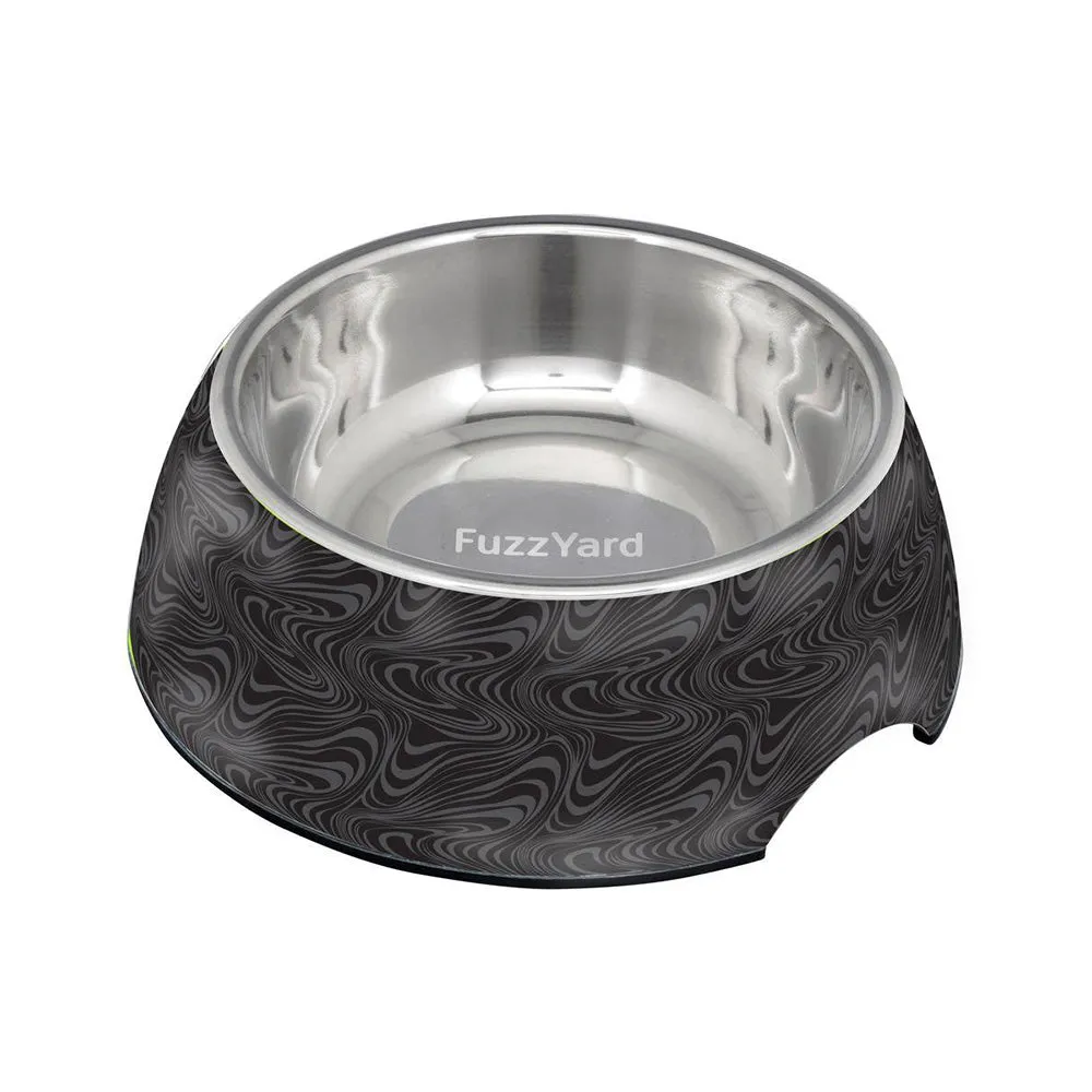 Fuzzyard Dog Bowl Melamine Liquify S