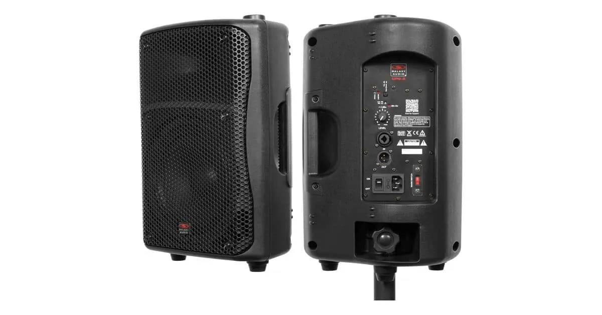 Galaxy Audio GPS-8 Powered 8 Speaker