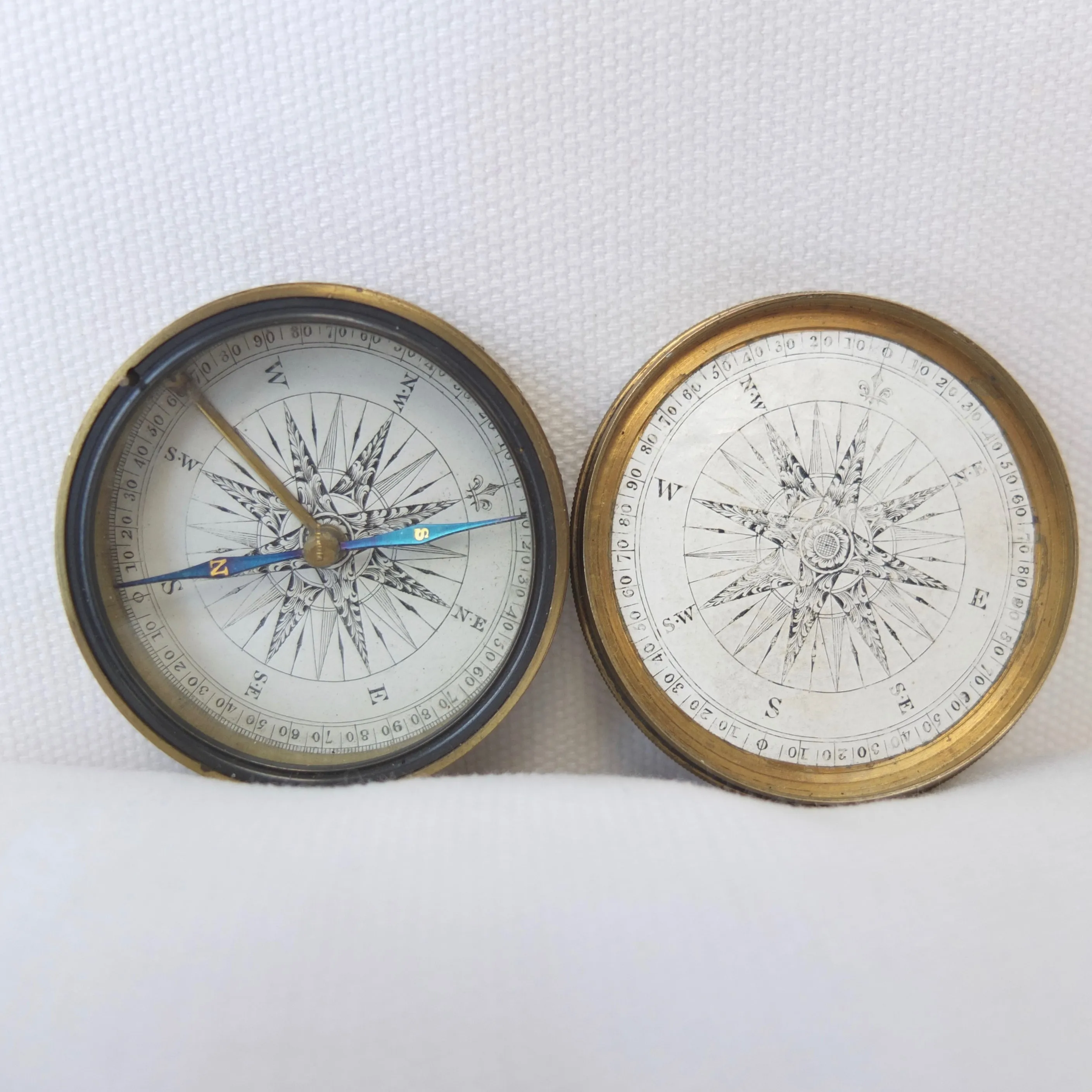Georgian Brass Pocket Compass c.1830