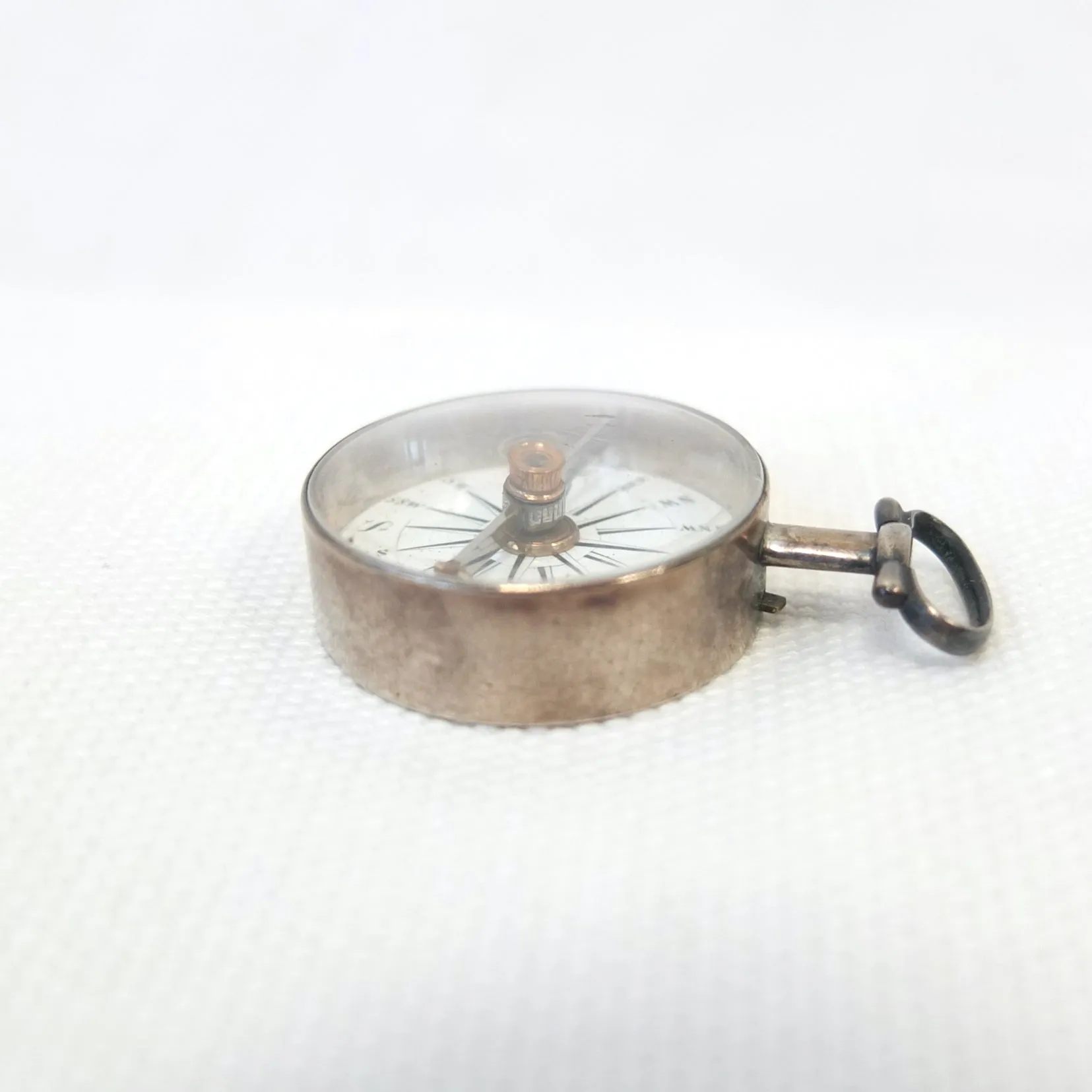 Georgian Silver Pocket Compass c.1815