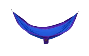 Grand Trunk Double Parachute Nylon Hammock- Ocean Blue/Purple