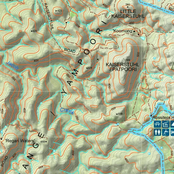 Heysen Trail Map 2: Kuitpo Forest to Tanunda