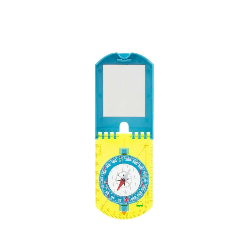 Hi Vis Folding Map Compass