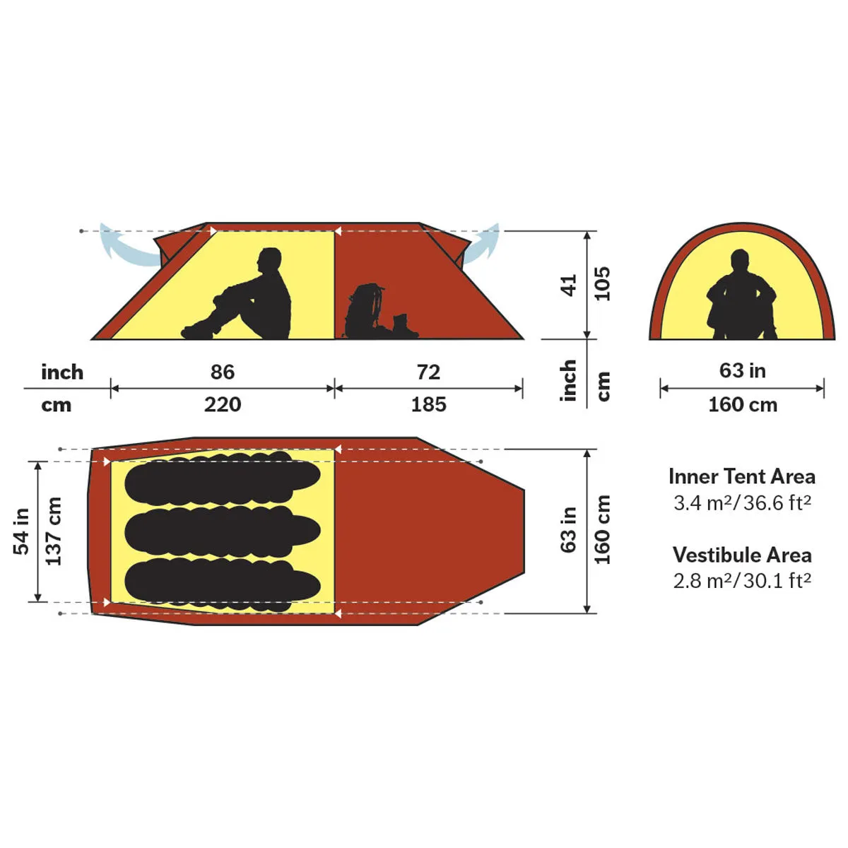 Hilleberg Nammatj 3 GT Tent