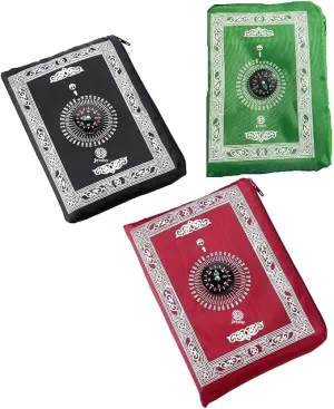 Islamic Prayer Mat with compass Qibla Direction S4876902