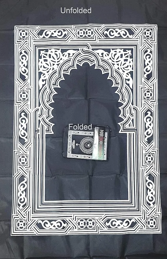 Islamic Prayer Mat with compass Qibla Direction S4876902