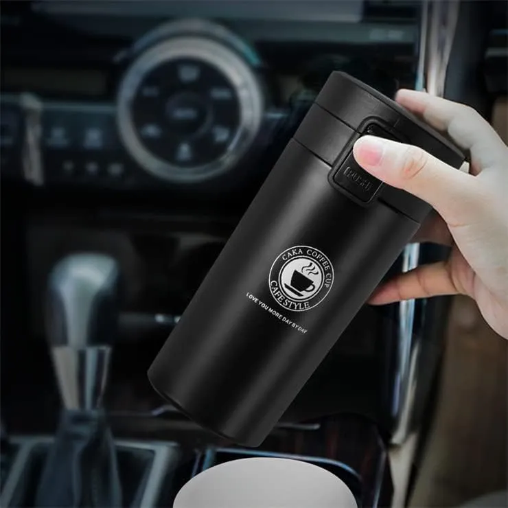 kddigz tumbler with handle straw lid double wall stainless steel water bottle cup reusable travel gym yoga mug bpa free durable iced tea coffee (Multi Color- 350ML)