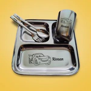 Kids Dining Set - Car