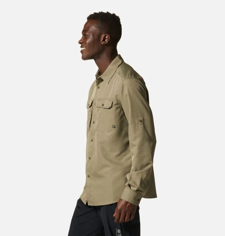 Men's Canyon Long Sleeve Shirt - Stone Green