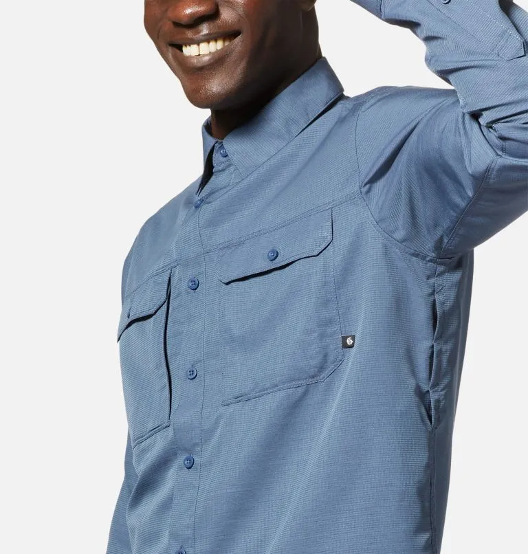Men's Canyon Long Sleeve Shirt - Zinc
